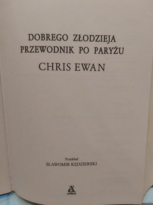 Dobrego złodzieja przewodnik po Paryżu C. Ewan