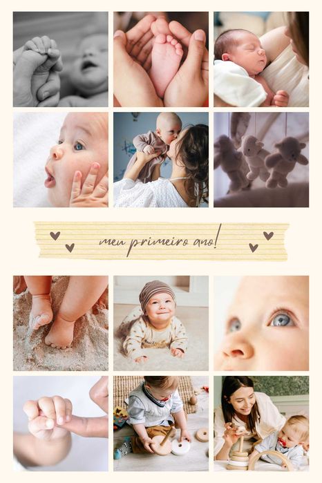 quadro do primeiro ano de vida