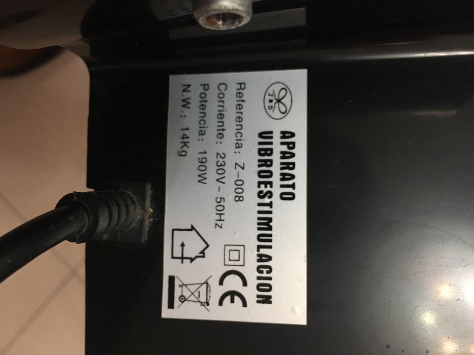 Vendo aparelho de vibroestimulacao