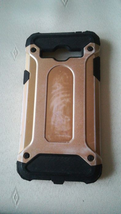 Etui pancerne plecki obudowa czarno-złota  Samsung Galaxy