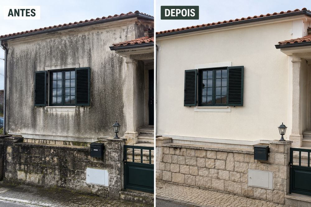 limpeza profissional a jato de alta pressão