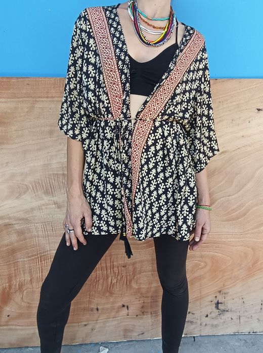Narzutka kimono top boho
