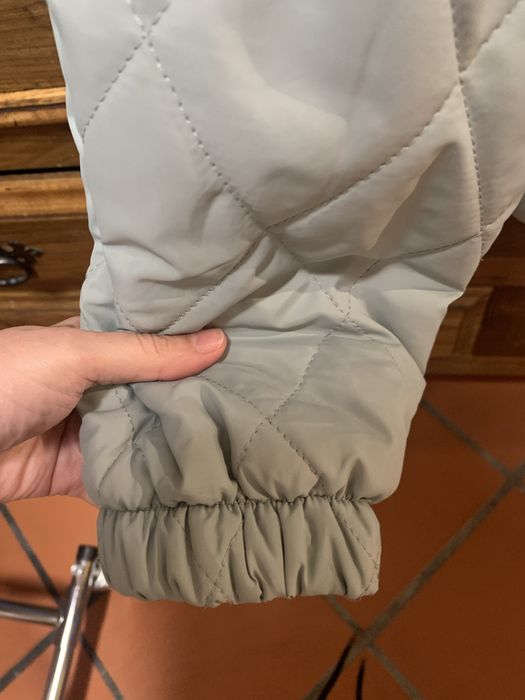 Sweat Bershka pelo e fecho verde