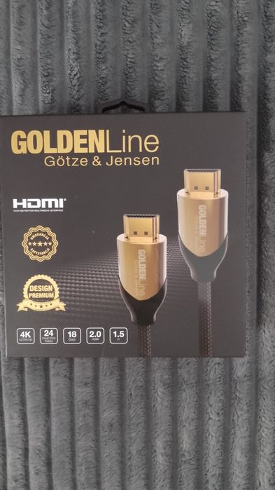 Kabel HDMI Golden line Gotze&Jensen Nowy