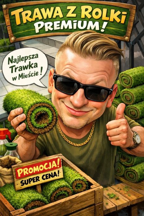 Trawa z Rolki Premium ! Producent ! Nawozy ! Kosiarki ! Doradztwo !