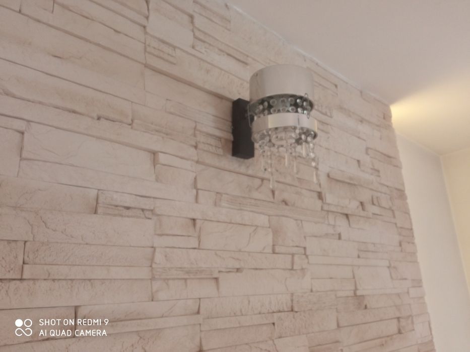 Lampa wisząca z kryształkami