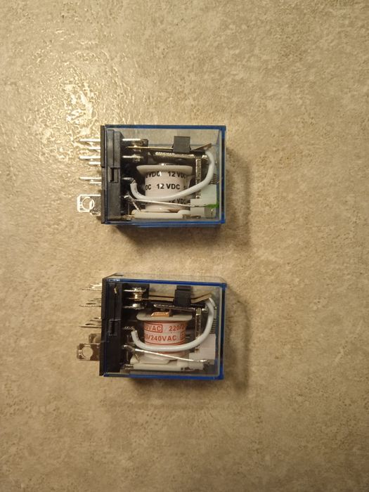 Реле електромагнітні на 5 вольт ,12 вольт