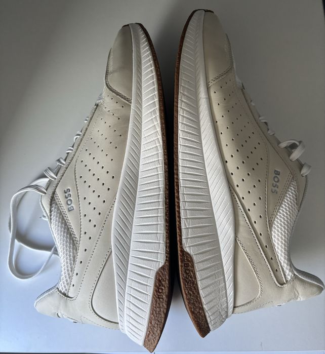 Sapatilhas BOSS TTNM EVO beges/branco Homem