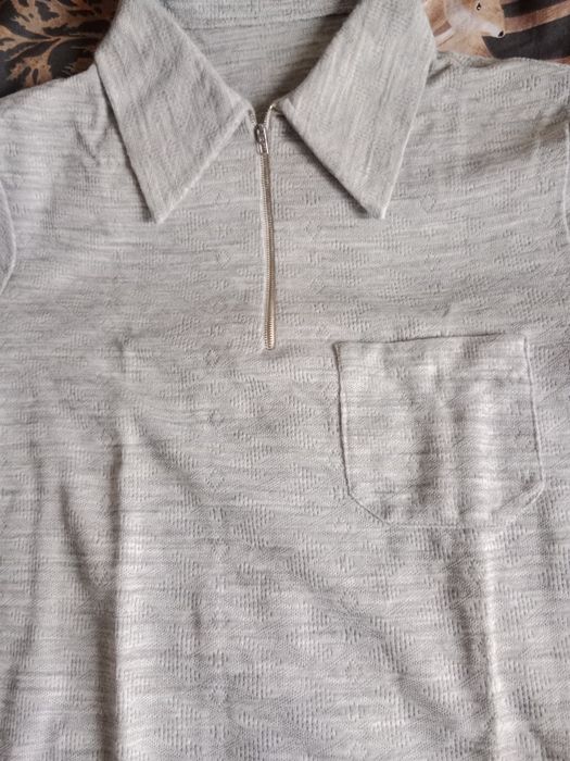 Męska bluzka polo szara L