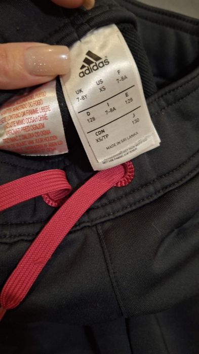 Костюм адідас adidas ОРИГІНАЛ на дівчинку 122-128см