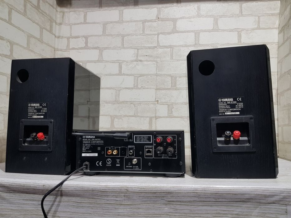 Музичний центр YAMAHA CRX-N470, 2x25 Вт, Wi-Fi, Bluetooth, б/