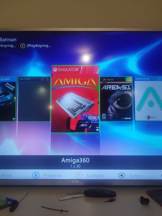 Przerobiona Konsola Xbox 360 Aurora + 2 pady + gry