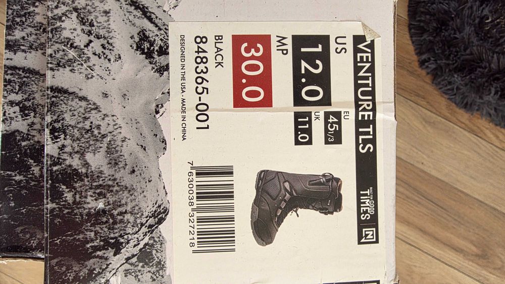 Buty snowboardowe Nitro Venture TLS r. 45 1/3 (30 cm)