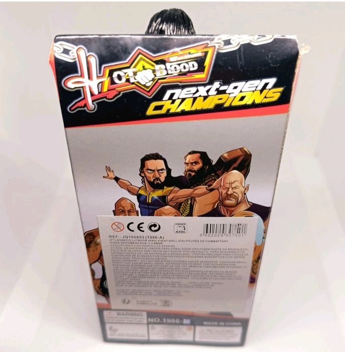Figura Wrestling Hot Blood Next‑Gen Champions No. 1986 Action Figure