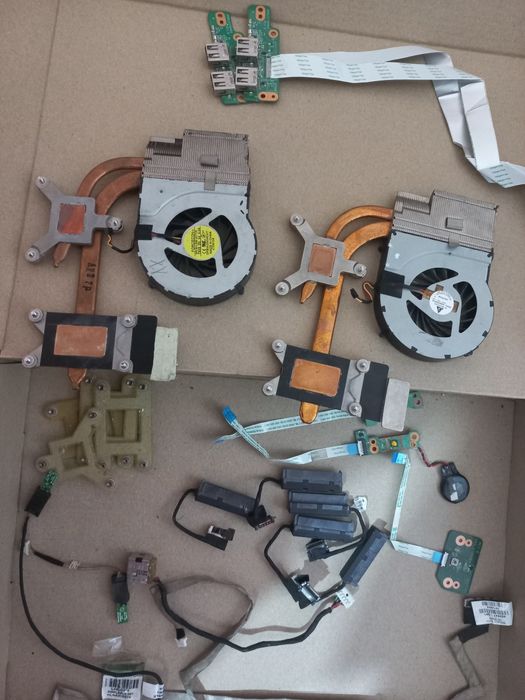 Охлаждение HP Pavilion dv6 3000 dv7 4000 шлейф