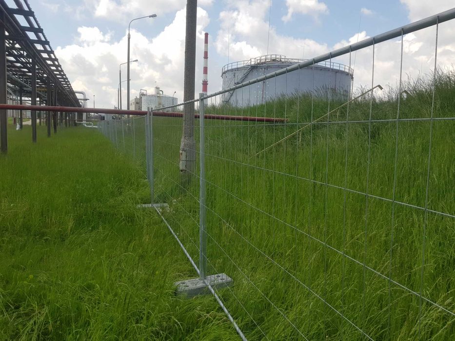 Ogrodzenie budowlane tymczasowe ażurowe wynajem