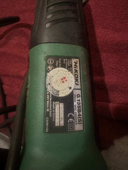 Szlifierka katowa hikoki g13sb4