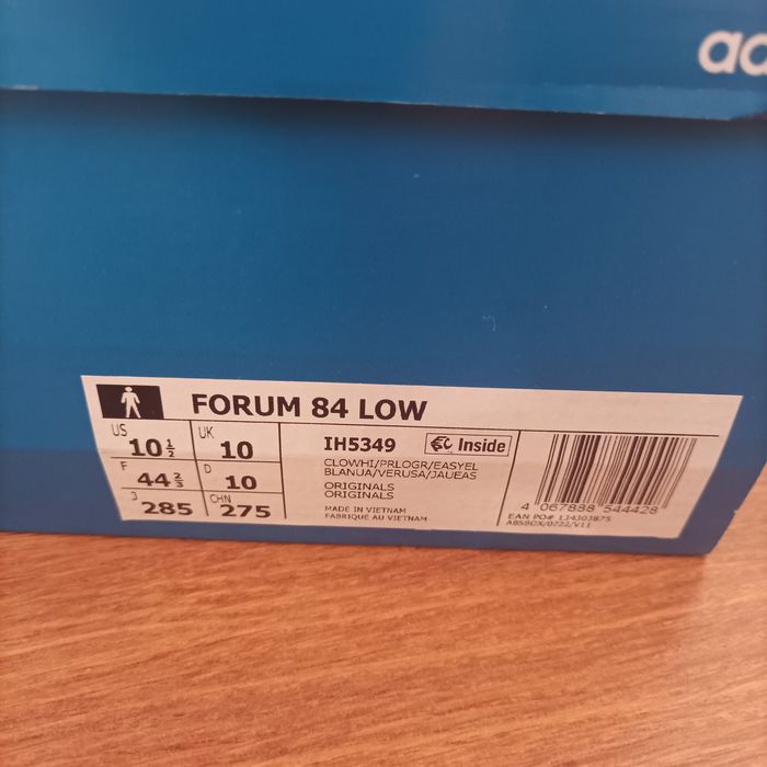 Buty męskie adidas forum low 44.5 44 2/3