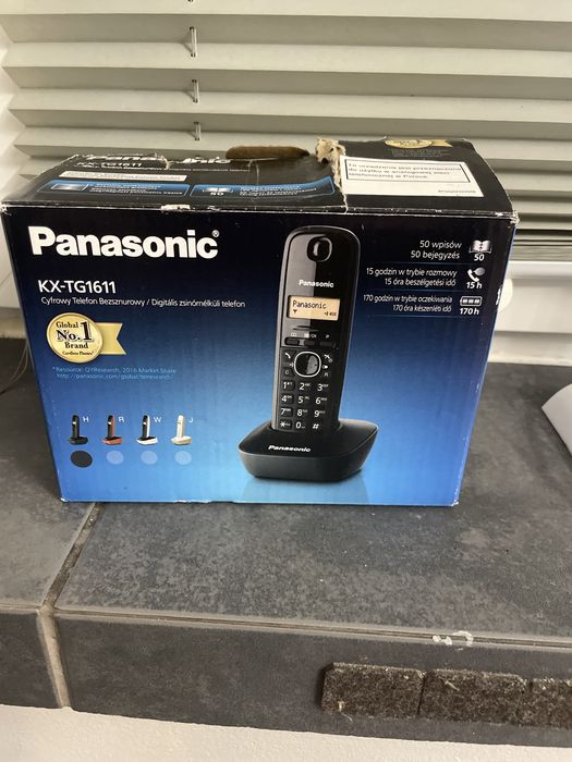 Panasonic model KX-TG1611PD telefon stacjonarny