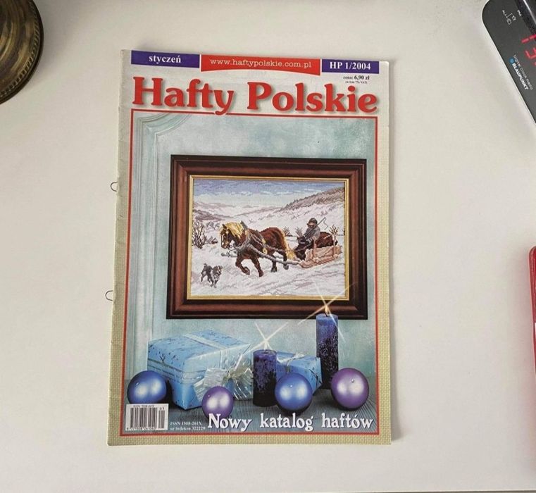 Hafty POLSKIE 1/2004 gazeta haft gobelinowy krzyżykowy obraz obrazek