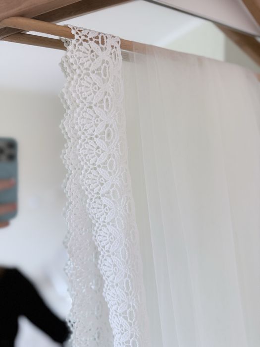 Véu Alma Novia com rendas