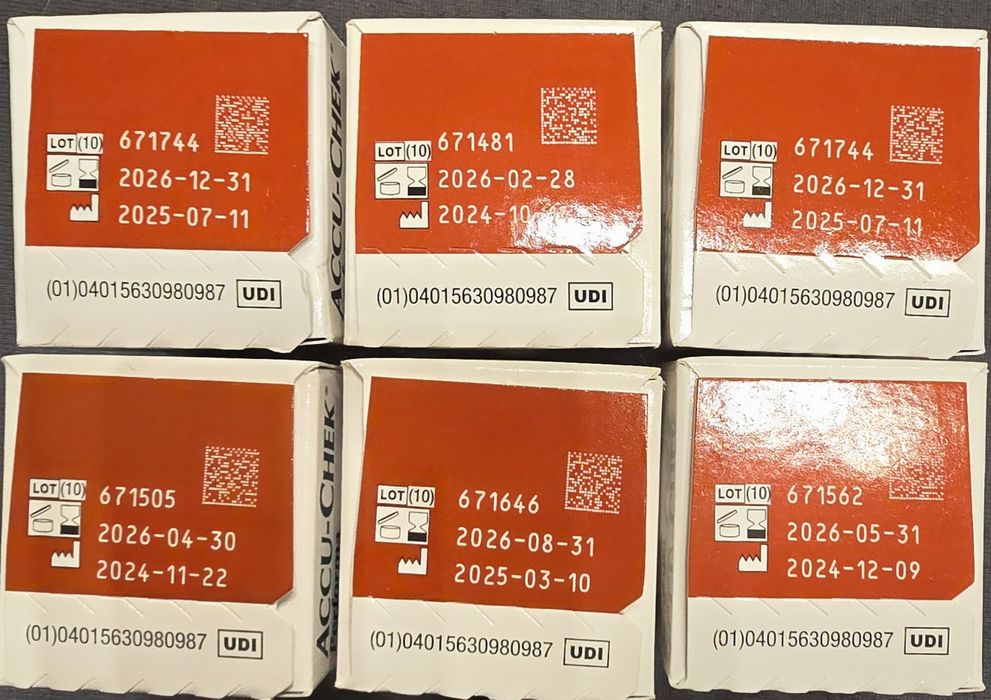 Paski 6 opakowań Accu-Chek