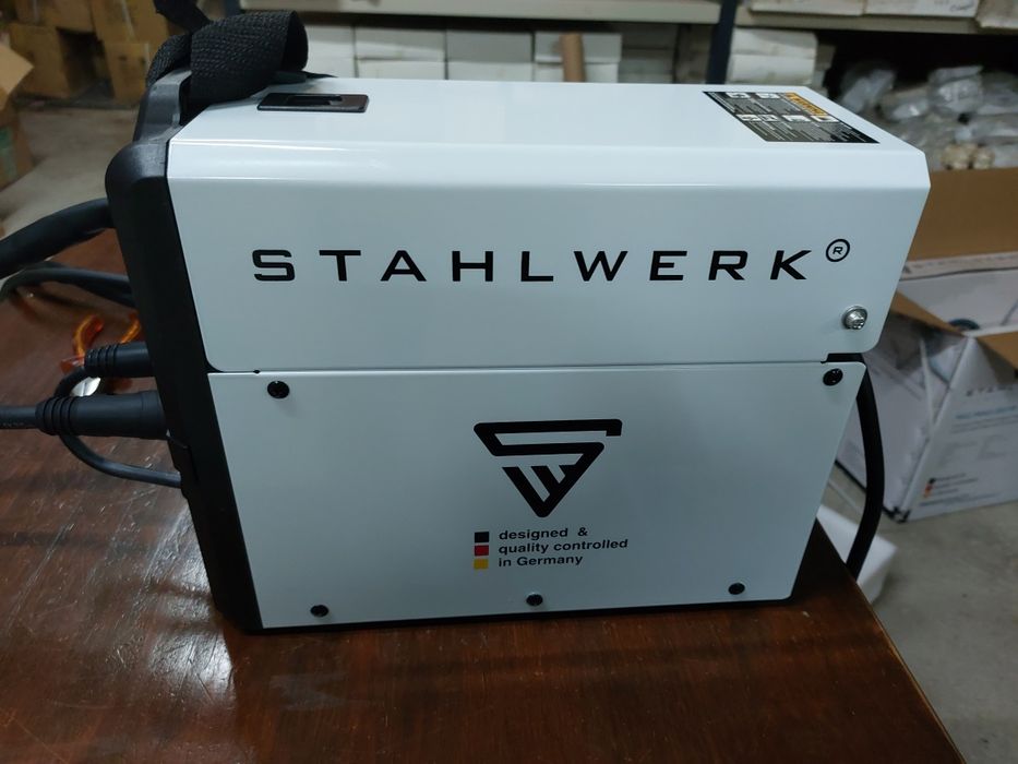 STAHLWERK MIG/MAG 160M – Sinérgica 5 em 1 – Nova – Garantia 7 anos