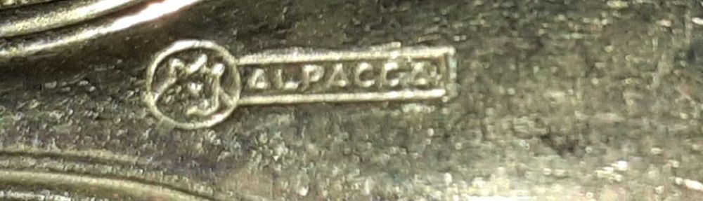 Colheres de Chá Marca  "Alpacca"