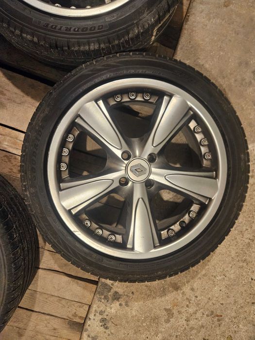 Koła letnie 17" 4x100 Renault 60.1 7J aluminiowe śruby