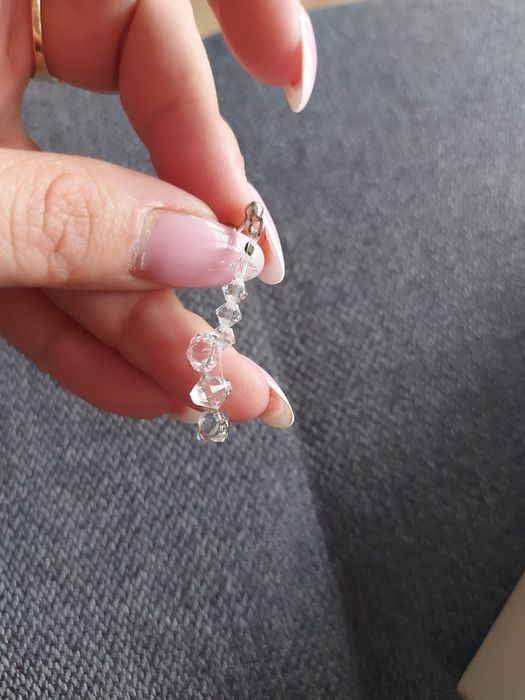 Zestaw Swarovski naszyjnik i kolczyki