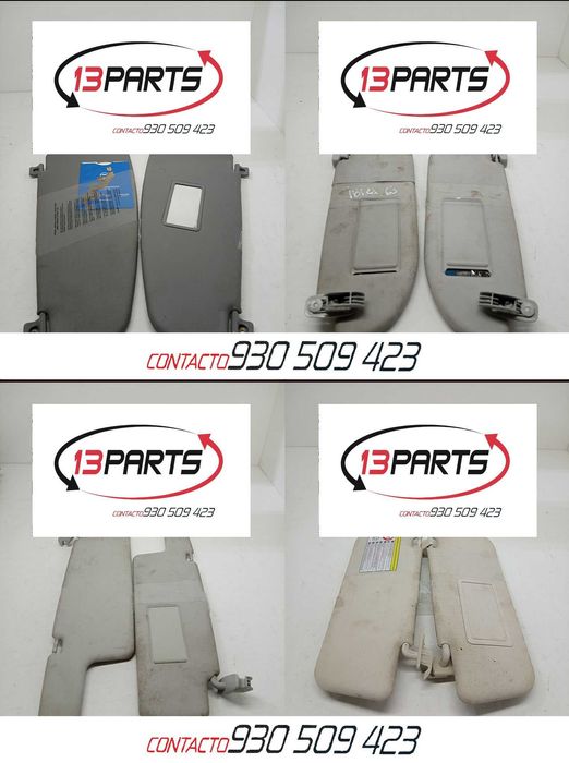 Diversos Conjuntos Palas Sol Usados Originais