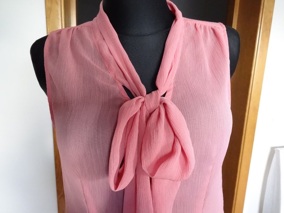 Bluzka wizytowa z kokardą H&M rozm. 38 m-l