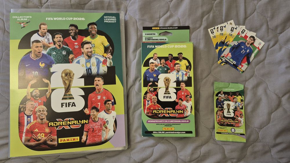 Karty piłkarskie  Fifa World Cup 2026 Panini Adrenalyn XL