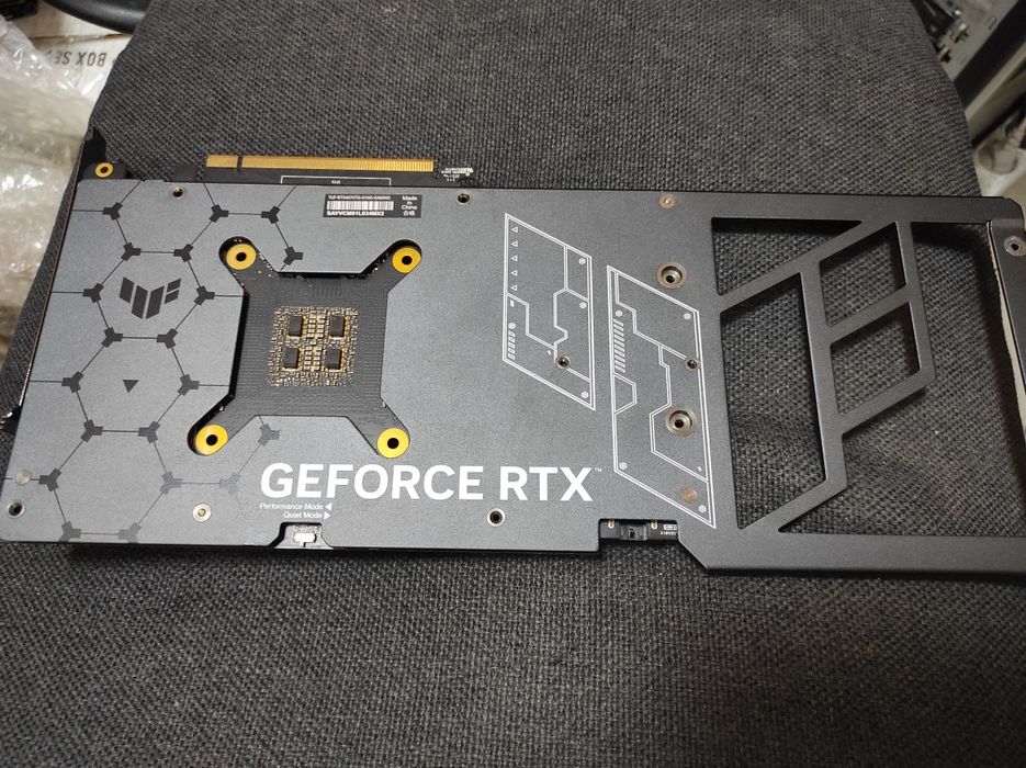 Asus TUF Gaming 4070ti розборка охолодження