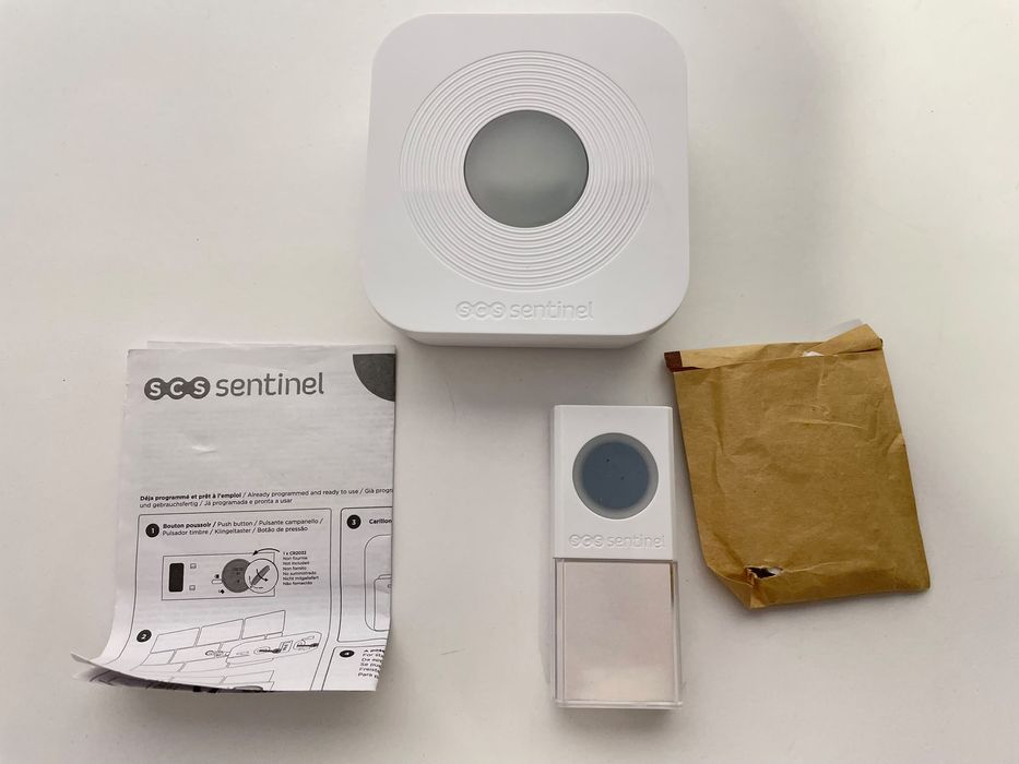 Bezprzewodowy dzwonek do drzwi SCS Sentinel SimplyBell