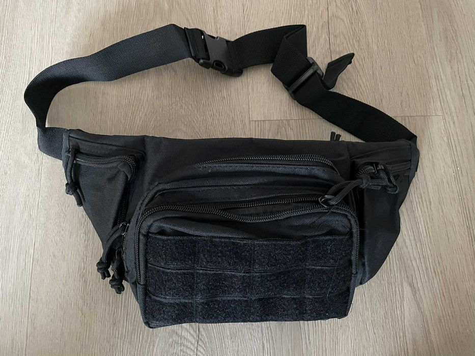 Kufer Saszetka Nerka TAKTYCZNA, kabura na pistolet 20x16x15 cm CZARNA