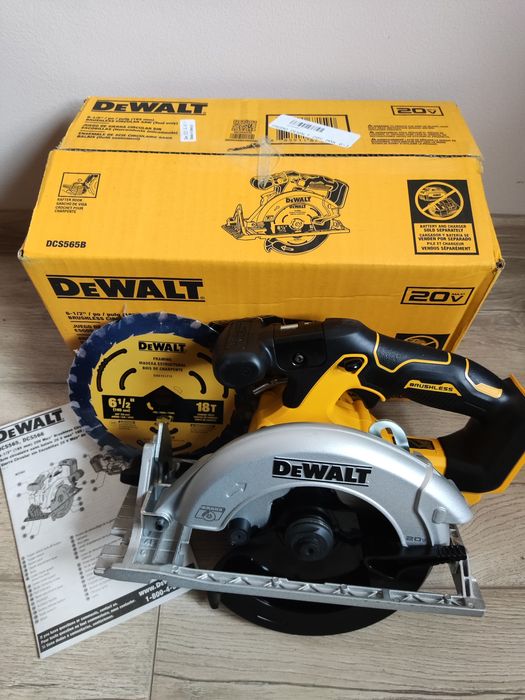Топ!Потужна циркулярна пила DeWalt DCS 565 b Оригінал!