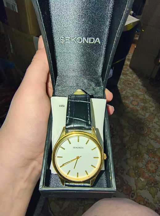 Часы seconda classic gold