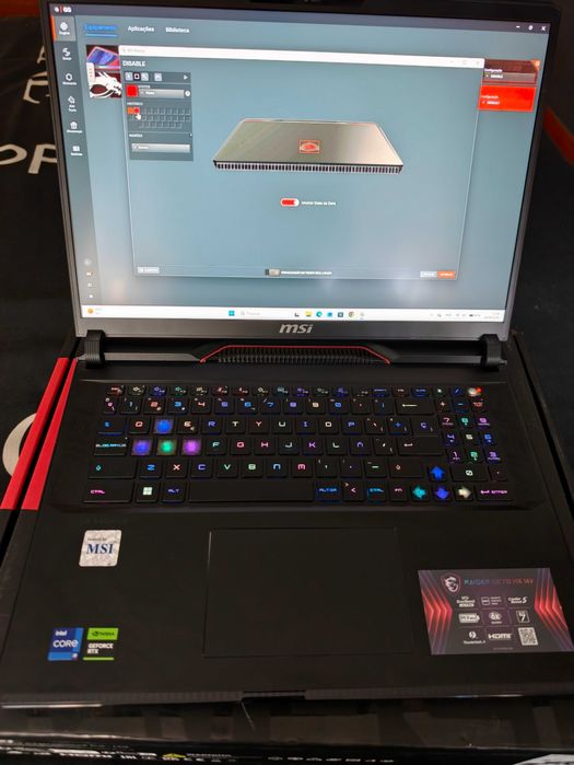 MSI Raider GE78 i9  17" Polegadas