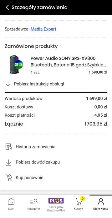 Sony Xv800 Głosnik Bluetooth