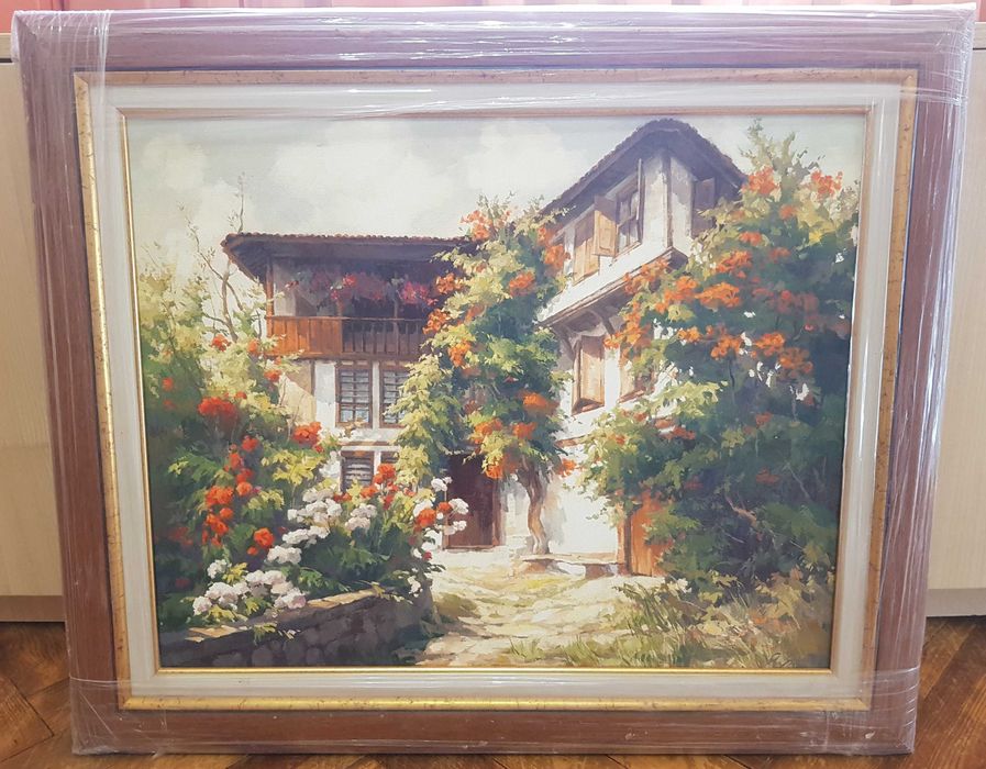 Картина фотопечать красивая рамка