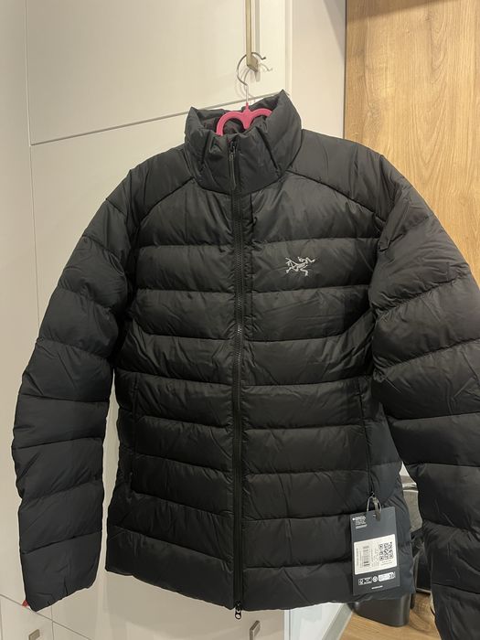Пуховик оригінальний Arcteryx Thorium Jacket - black/black L