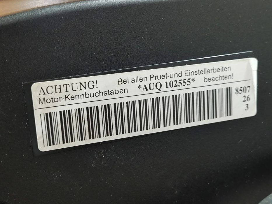 - Motor completo AUQ 1.8 TFSI 20V 180cv
