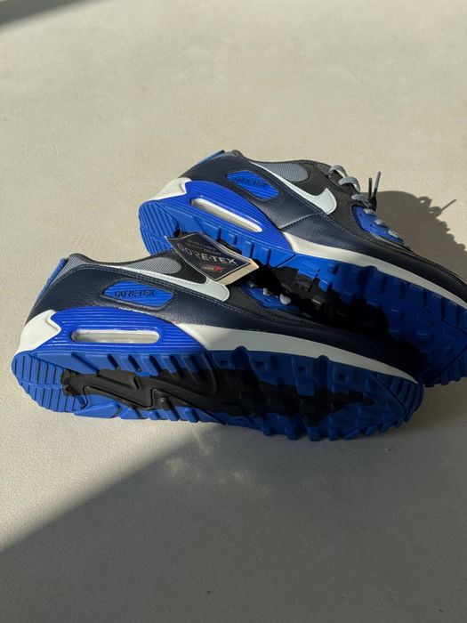 Оригинал Nike Air Max 90 Gore Tex (FD5810 003) мужские водонепроницаемие кроссовки найк аир макс гортекс