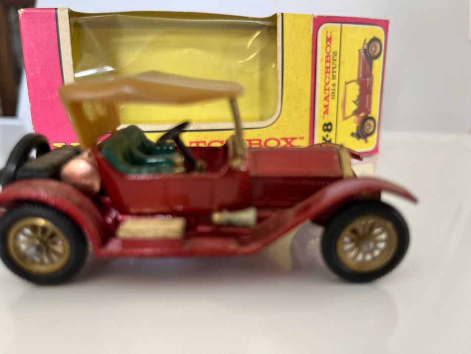 Matchbox Y-8 Models of Yesteryear - Stutz 1914 - Red - Original Pack.