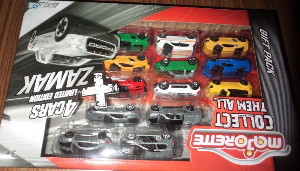 Resoraki Majorette 13szt-FRANCJA-nie matchbox zestaw resoraków, NOWE