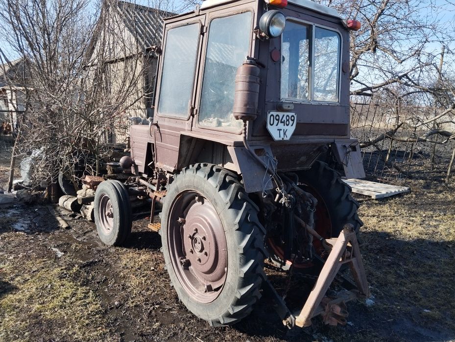 Трактор т-25 з причепом