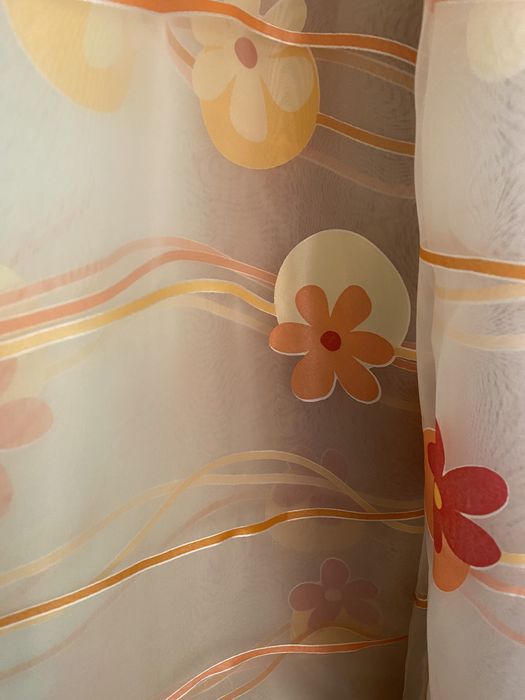 Materiał firankowy sukienkowy