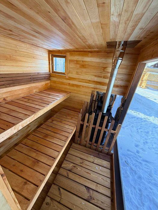 Баня прямокутна 7м*2,4м. ГОТОВА В НАЯВНОСТІ