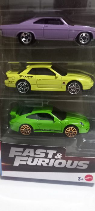 Pack 5 fast furious hot wheels